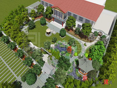 膠州會(huì)所環(huán)境景觀