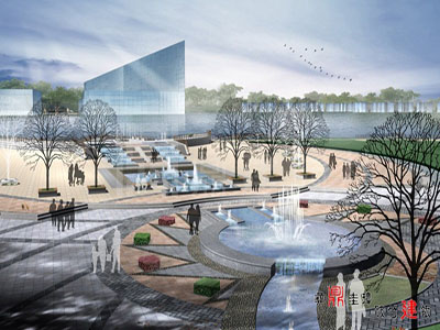 東營(yíng)水上公園景觀